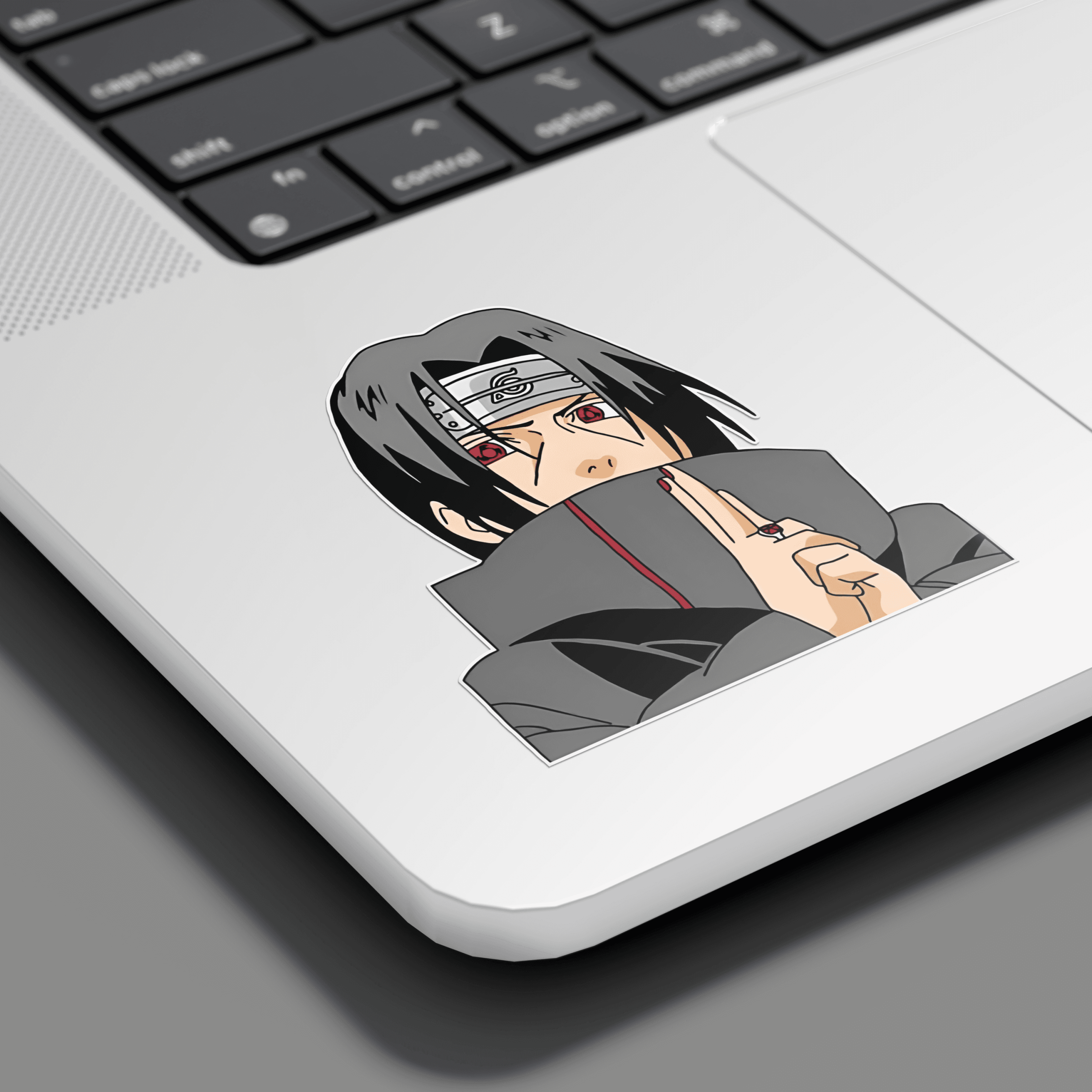 Highfive 3×3 inches Itachi Sharingan Sticker self adhesive – ShopWish